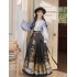 Thickened Tang-style Black Mian Skirt Hanfu for Women, Autumn/Winter Thickened Tang-style Black Mian Skirt Hanfu for Women, Autumn/Winter