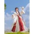 Modernized Hanfu Chest-High Set with Warm Cape Coat for Women – Autumn/Winter Modernized Hanfu Chest-High Set with Warm Cape Coat for Women – Autumn/Winter