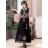 Thickened Ming-style Hanfu Vest with Modified Horse-face Skirt Set – Autumn & Winter Thickened Ming-style Hanfu Vest with Modified Horse-face Skirt Set – Autumn & Winter