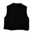 New Chinese-Style Wool Vest with Layered Look, Trendy and Youthful, with Frog Buttons