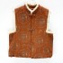 New Chinese-Style National Fashion Vest with Silk, Song Brocade Embroidery, Mink Fur and Wool New Chinese-Style National Fashion Vest with Silk, Song Brocade Embroidery, Mink Fur and Wool