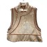New Chinese-Style National Silk Jacquard Vest with Wool Lining – Sleeveless, Satin Finish New Chinese-Style National Silk Jacquard Vest with Wool Lining – Sleeveless, Satin Finish