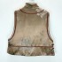 New Chinese-Style National Silk Jacquard Vest with Wool Lining – Sleeveless, Satin Finish New Chinese-Style National Silk Jacquard Vest with Wool Lining – Sleeveless, Satin Finish