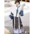 Women's Thickened Winter Hanfu Set (Square-Collar Jacket + Ma-Mian Skirt) Women's Thickened Winter Hanfu Set (Square-Collar Jacket + Ma-Mian Skirt)