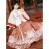 Women's Thickened Winter Hanfu Set (Square-Collar Jacket + Ma-Mian Skirt) Women's Thickened Winter Hanfu Set (Square-Collar Jacket + Ma-Mian Skirt)