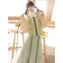 Thickened Ming-style Women’s Hanfu Set with Ma‑mian Skirt and Inner Top Thickened Ming-style Women’s Hanfu Set with Ma‑mian Skirt and Inner Top