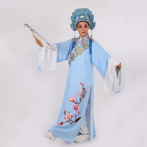 Traditional costume for male lead character in the Yueju opera "The Butterfly Lovers" stage performance