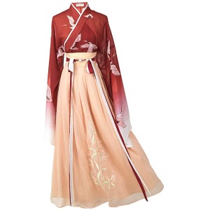 Women's Ancient Chinese Costume Traditional Flowy Hanfu Costume Fancy Cosplay Dress