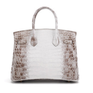 Platinum bag Himalayan leather bag luxury leather handbag crocodile leather women's bag