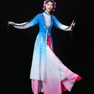 Opera costume female pretty Huadan new Peking Opera Yue Opera Chinese style ethnic style performance costume classical dance performance costume