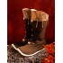  Handcrafted Men's Traditional Style Lift-Height Boots - Wedding Hanfu Black Boots