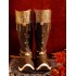  Handcrafted Men's Traditional Style Lift-Height Boots - Wedding Hanfu Black Boots