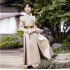  New Winter Boys' Hanfu Chinese Style Fleece Tang Suit Little Gentleman Ancient Style