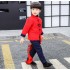 Chinese Style Cotton-Padded Tang Suit for Boys, Winter New Year Outfit