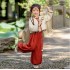 Girls' Spring & Autumn Hanfu Set - Traditional Chinese Performance Outfit