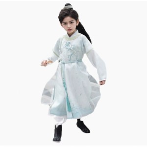 Boys' Hanfu Song Dynasty Scholar Outfit - Children's Classical Recitation Costume