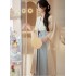 Song Dynasty Style Lightweight Tencel Jacquard Skirt Hanfu for Women Summer Edition