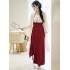 Song Dynasty Style Lightweight Tencel Jacquard Skirt Hanfu for Women Summer Edition