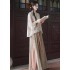 New Chinese Style Orchid Tassel Two-Piece Set, Hanfu Improvement Design