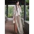 New Chinese Style Orchid Tassel Two-Piece Set, Hanfu Improvement Design