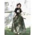 Spring and Summer New Hanfu Ma Mian Skirt and Shirt Set