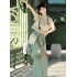 New Chinese Style Daily Hanfu Element Top and Lantern Pants Spring/Summer Set