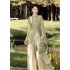 Women's Spring Green Hanfu-Inspired Zen Casual Outfit – Light Modern Guofeng Style