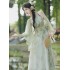 Stunning Green Daily Qipao Dress Set, Exquisite and Dreamy, Perfect for Summer