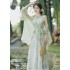 Stunning Green Daily Qipao Dress Set, Exquisite and Dreamy, Perfect for Summer