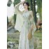 Stunning Green Daily Qipao Dress Set, Exquisite and Dreamy, Perfect for Summer