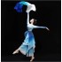 Classical Dance Fairy Fan Costume Modern Umbrella Dance Set