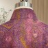 Silk Xiangyunsha Sleeveless Full-Open Handmade Qipao