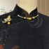 High-End Handmade Mulberry Silk Xiangyun Fabric Qipao