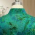 High-End Sleeveless Silk Xiangyun Fabric Handmade Full-Opening Qipao New Arrival