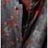 Men’s Silk Chinese Tang Shirt – Short Sleeve, Stand Collar, Printed, Plus Size