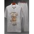 Men’s Summer Lightweight Breathable Linen Short-Sleeve Tang Suit Two-Piece Set