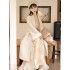 Women's Hanfu-Style Modernized Chinese Thick Mid-Length Wool Coat, Daily Wear, Spring and Autumn