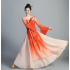 Han-Tang Style Classical Dance High-Waist Chiffon Performance Dress
