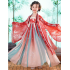 Elegant Girls’ Hanfu Dress Set – Fairy Chinese Style Elegant Girls’ Hanfu Dress Set – Fairy Chinese Style