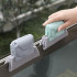 1PCS Creative Window Groove Cleaning Cloth Window Cleaning Brush Windows Slot Cleaner Brush Clean Window Slot Clean Tool