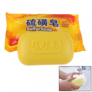 Whitening Cleanser Chinese Traditional Skin Care Shanghai Sulfur Soap Oil-Control Acne Treatment lackhead Remover Soap