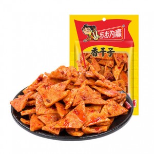 Spicy Dried Tofu Slice Spicy Bean Curd Casual Snacks 50g X 5 bags
