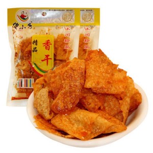 Spicy Beancurd or Dried Tofu Casual Snacks Pack of 5