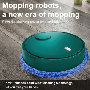 Automatic Mopping Cleaner Robot Dry and Wet 2 in 1 Smart Floor Dust Removal Home Cleaning Machine