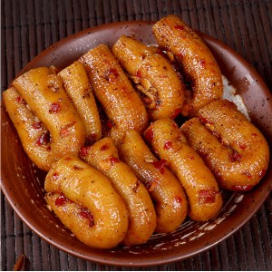 Hunan Specialty Dried Bean Curd Sauce-flavored Baiye Roll Spicy Tofu Snacks Leisure Snacks 125g