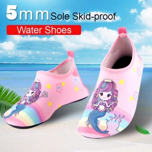 kids Summer Beach Water Shoes Cartoon Barefoot Diving Socks for swimming quick-dry Shoe