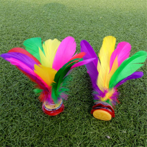 Colorful Feather Jianzi, Suitable for Indoor and Outdoor Use, Suitable for All Ages