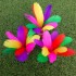 1pc Kick Shuttlecock Chinese Jianzi Colorful Feather Foot Sports Outdoor ，Best Easy Hacky Sack Alternative Kick Game | Indoor Outdoor Game for Kids, Adults, Teens