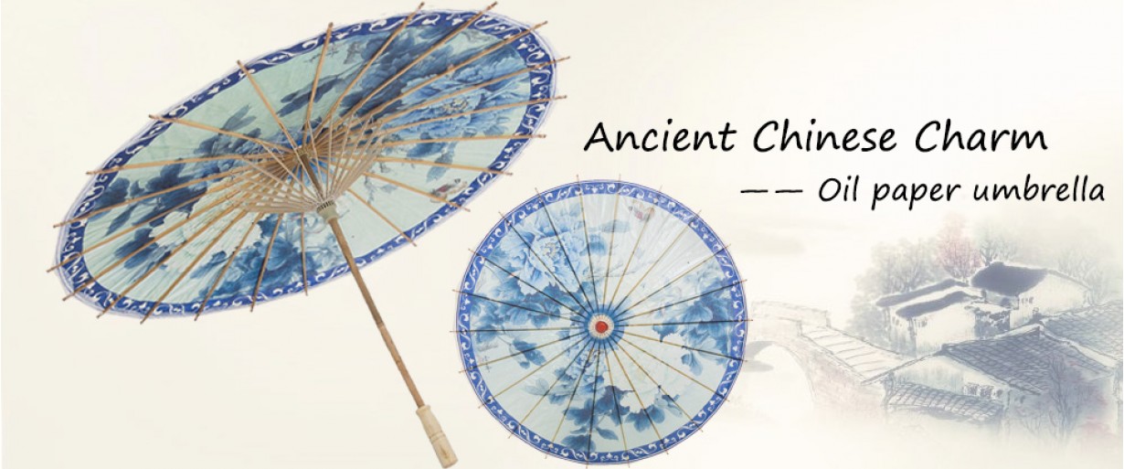 Handmade Chinese Oiled Paper Umbrella