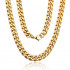 Mens Cuban Link Chain Miami Curb Hip Hop Chain Necklaces for Men Women, 8.5mm, 20"